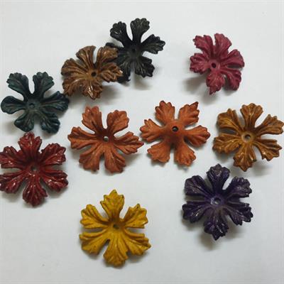  10 Pcs DIY Flowers Artificial Wedding Decor Craft Supplies in Differnt Colors 14mm