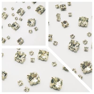 150 Pcs High Quality Crystal Acrylic Sew On Rhinestones 