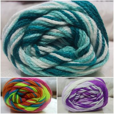 5 Pc, High Quality, Wool Ball. Sweater, Hand Knitting, Soft Crochet Hook Yarn 80-100 gm