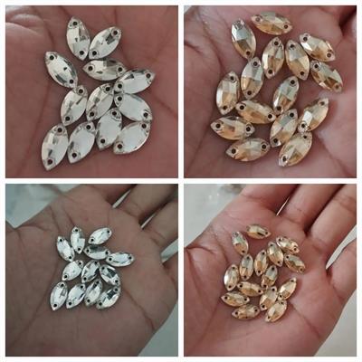 20 PcsPoint Back Shiny crystal , DIY Sewing Jewelry Decoration