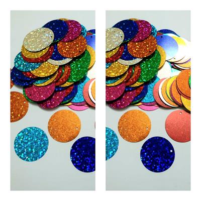 200 Gram Sequins for Crafts Mixed Sequins and Spangles Craft Multi Color 