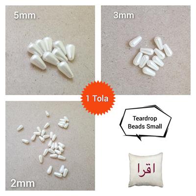 20 gm Off White Round Beads 2mm-10mm white Craft Sets DIY Findings