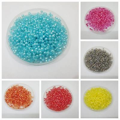 4 mm Faceted Rondell Chinese Crystal Glass Beads 100 plus pcs Craft Sets