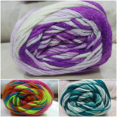 5 Pc, High Quality, Wool Ball. Sweater, Hand Knitting, Soft Crochet Hook Yarn 80-100 gm