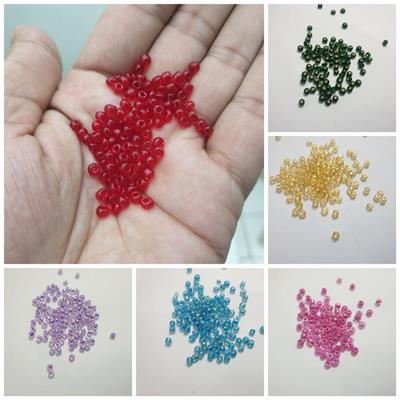 2 Tola 100 Plus 4mm Round Beads, Various Colors, Pony Bead Jewelry, DIY Craftsmanship