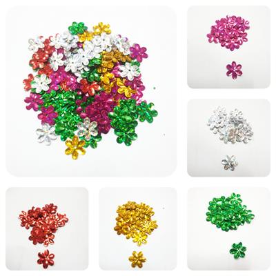 10 gm Star Sitaray In multicolor , Beautiful Design, Flat Loose Sequins and Spangles Craft Supplies