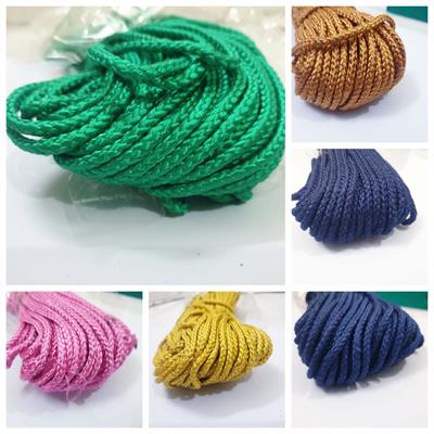 1 Pcs 28 Meter, Twisted Thread Dori Thread 4-5 mm in Various Colors