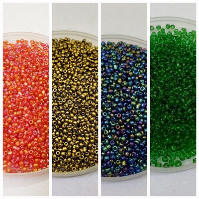 3 Tola 2mm Glass Round Beads, Various Colors, Pony Bead Jewelry, DIY Craftsmanship