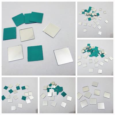 Pack of 1 Small Mini Square Craft Mirrors Mirror Mosaic Tiles, Various Sizes 7mm-2.2 cm