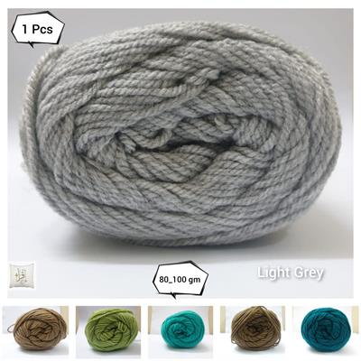 1 Pc, High Quality, Wool Ball. Sweater, Hand Knitting, Soft Crochet Hook Yarn 80-100 gm