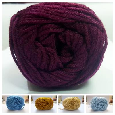 1 Pc, High Quality, Wool Ball. Sweater, Hand Knitting, Soft Crochet Hook Yarn 80-100 gm