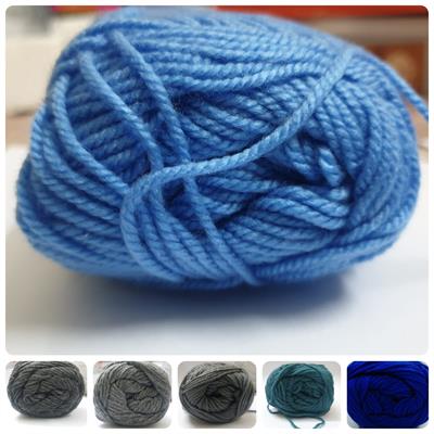 1 Pc, High Quality, Wool Ball. Sweater, Hand Knitting, Soft Crochet Hook Yarn 80-100 gm