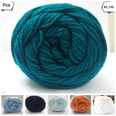 1 Pc, High Quality, Wool Ball. Sweater, Hand Knitting, Soft Crochet Hook Yarn 80-100 gm