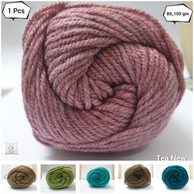 1 Pc, High Quality, Wool Ball. Sweater, Hand Knitting, Soft Crochet Hook Yarn 80-100 gm