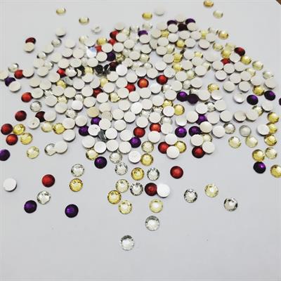 200 Pcs Resins For Clothes Decoration Crafts (5mm) Round