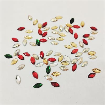 200 Plus Pcs Mixed Eye Resin For Clothes Decoration Crafts (4mx8m)