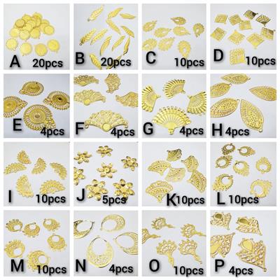 1 Pack Gold Metal Beads For Crafts Jewel DIY in various Shapes & Sizes