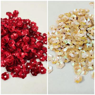 10 Gm Flower Shape, Sequins for Clothing Crafts DIY