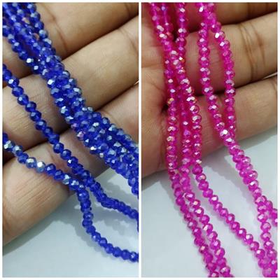 3mm Faceted Rondell Chinese Crystal Glass Beads  Craft Sets