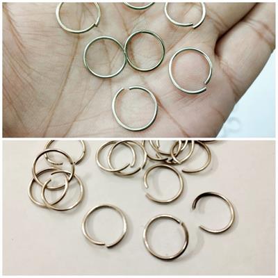 10gm Silver Jump Rings, Connector Used In Jewelery Bags DIY Etc 15mm