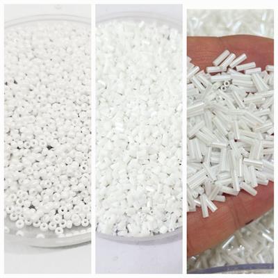 Pack Of 3 Tola (1 Tola Each) Beads Beautiful Loose Sequins DIY Crafts white