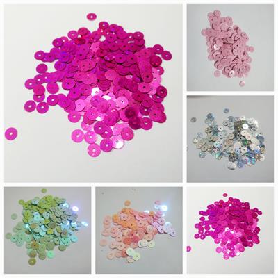 1 tola Sequins for Craft ,DIA Clothing Designs 6mm disc