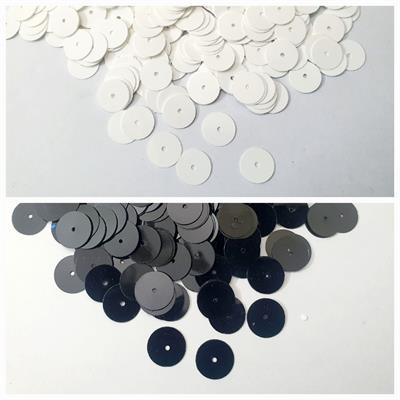 1 Tola Round Sitaray , Beautiful Design, Flat Loose Sequins in Various Colors 10 mm Disc