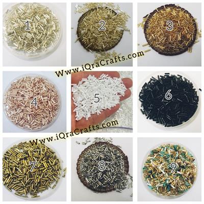 2Tola Glass Beads, Various Colors, Pony Bead Jewelry, DIY Craftsmanship