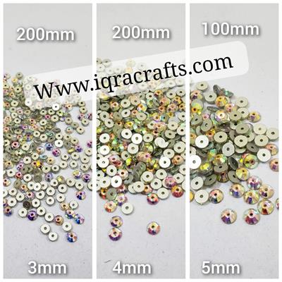 1 Pack  Crystal Acrylic Sew On RhinestonesTiny Flatback Sewing Beads DIY Crafts supplies