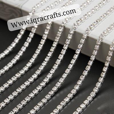 3 Gaz Super Shinny Crystal Rhinestones DIY Jewellery 2mm