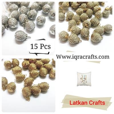 15 Pieces Hanging Decorative Small Tassel Crafting Sewing Clothing Accessories Latkan