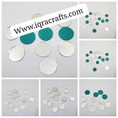 Pack of 1 DIY Small Craft Mirrors, Round Shape for Crafts Projects, Decoration 8mm-2.2cm