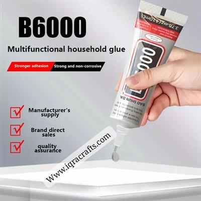 1 Pcs B6000 110 ml Adhesive Glue for Kundan Stones, Jewelry, Nail Art, Craft Sets