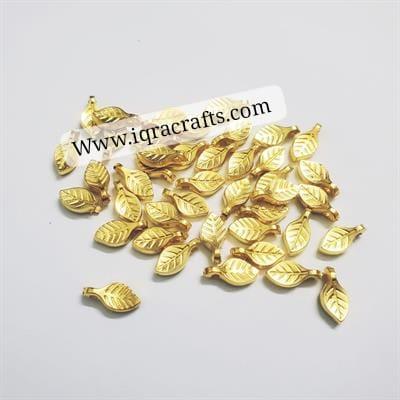 10 gm Bright Gold Plastic Beads for Saree Tassels, Jewelry Making, and Embroidery 10 mm