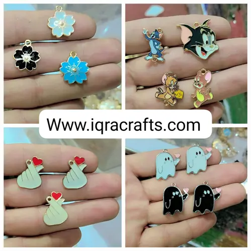 10 Pcs. Mixed Charms Pendants for DIY Craft Jewelry Making