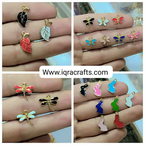 10 Pcs. Mixed Charms Pendants for DIY Craft Jewelry Making