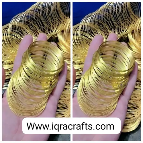 Memory Wire Cuff Bangle Bracelet for Jewelry Making