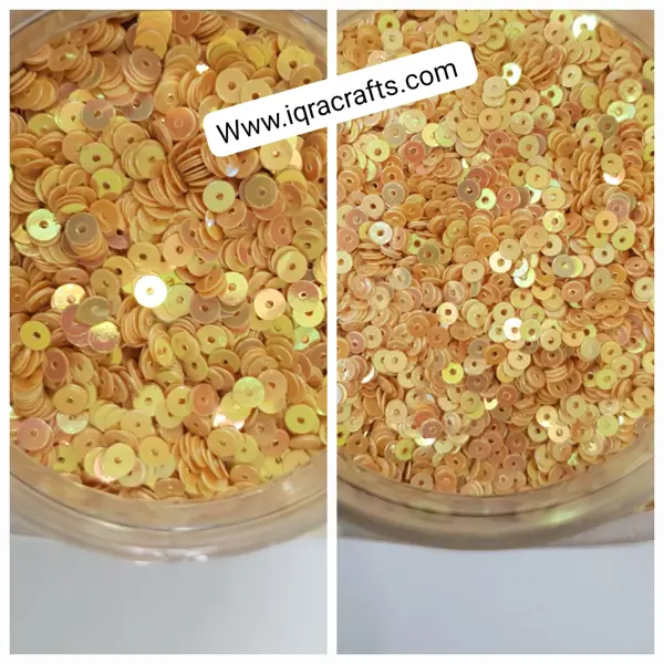 1 Tola Disc Round Sitaray , 3mm/4mm Beautiful Design, Flat Loose Sequins 