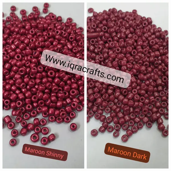 2 Tola Mat Glass Round Beads, Various Colors, Pony Bead Jewelry, DIY Craftsmanship