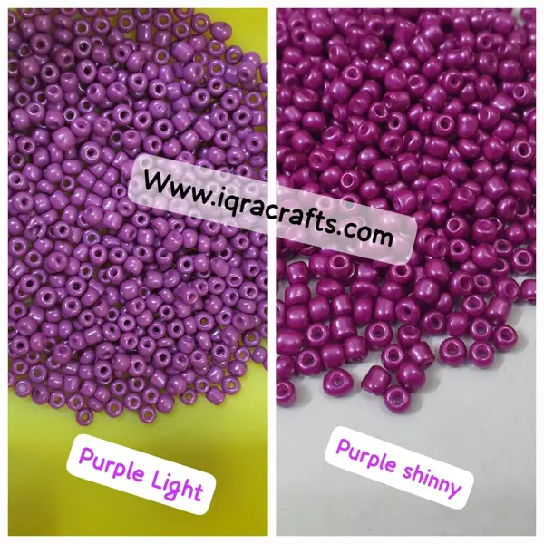 2 Tola Mat Glass Round Beads, Various Colors, Pony Bead Jewelry, DIY Craftsmanship