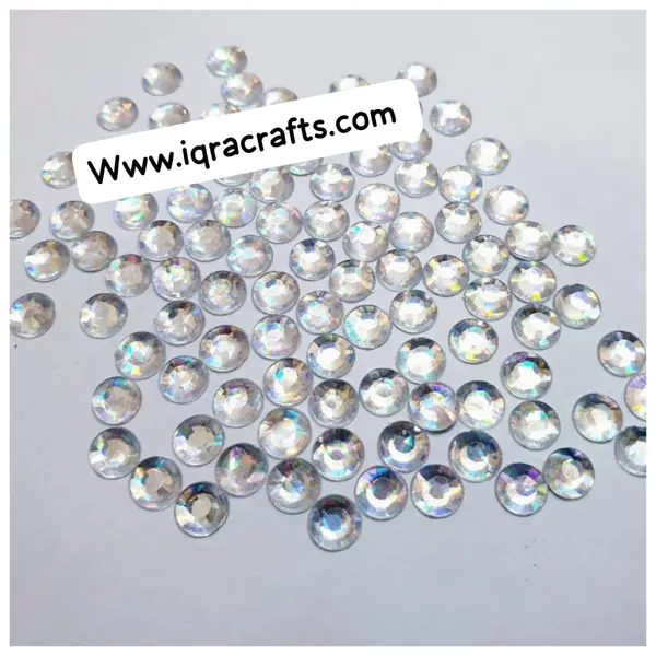 100 Pcs , Resin Beads DIY Sewing Multicolor 6mm DIY Craft Sets 6mm