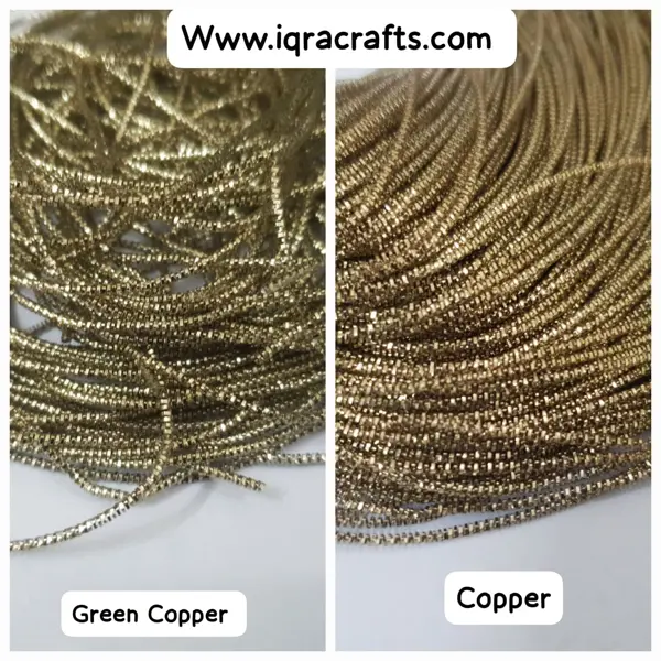  1 tola Embroiderymaterial 1mm Naqshi Zardozi Thread