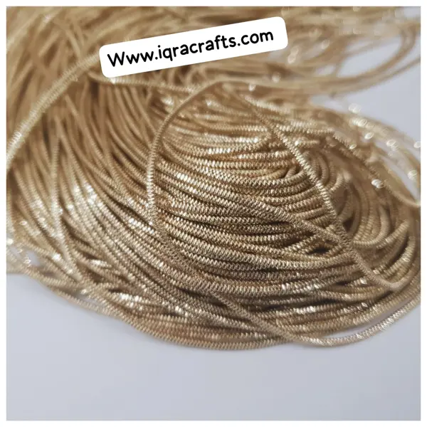  1 tola Embroiderymaterial 1mm Naqshi Zardozi Thread