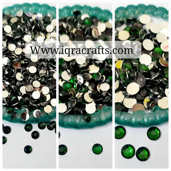 10 gm Resin Back Non Hotfix Rhinestone For Clothes Decoration Crafts 