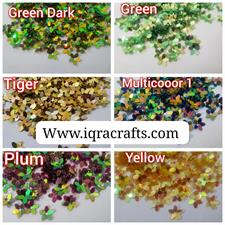 10 Gm Flower Shape, Loose Sequins in Telenor Shape in Various Colors