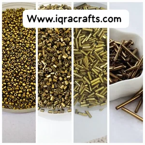 Pack Of 4 Tola (Tola Each) Beads & Sequins Beautiful Loose Sequins DIY Crafts 