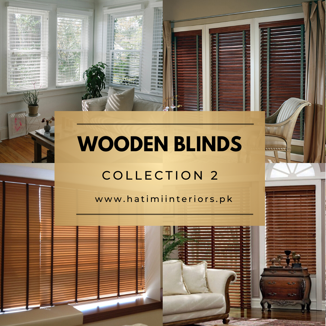 WOODEN BLINDS COLLECTION 2 | WINDOW BLINDS