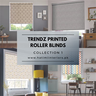 TRENDZ PRINTED ROLLER BLINDS COLLECTION 1 | WINDOW BLINDS