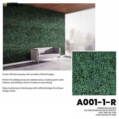 Artificial Grass Tiles - A001-1-R