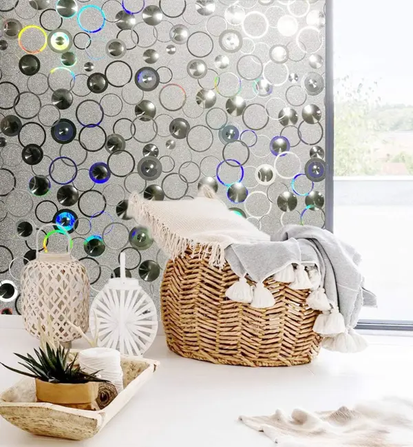 Holographic Bubble Pattern Privacy Window Paper